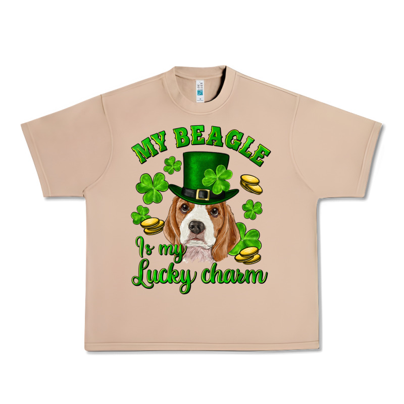 St.patricks Day My Beagle Is My Lucky Charm Urban Heavy Tee by RanaPortraitStore | Teevron