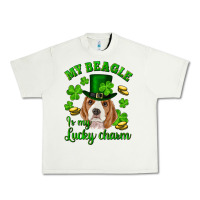Pistachio st.patricks day my beagle is my lucky charm Urban Heavy Tee - RanaPortraitStore
