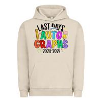 Pigment French Oak last days auto graphs Urban Hoodie - JahusDesignShop