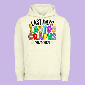 Last Days Auto Graphs Urban Hoodie Designed By Jahusdesignshop