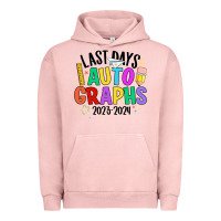 Pigment Salmon last days auto graphs Urban Hoodie - JahusDesignShop