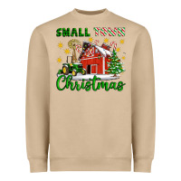 Mushroom Small Town Christmas Heavyweight Sweatshirt - Artiststas