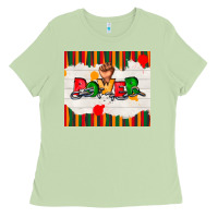 Matcha juneteenth black power Ladies Tee - TumblerDesignByShophia
