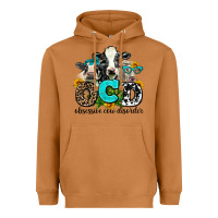 Meerkat ocd obsessive cow disorder Heavyweight Hoodie - AdoDesignShop