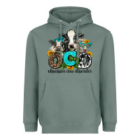 Sage ocd obsessive cow disorder Heavyweight Hoodie - AdoDesignShop