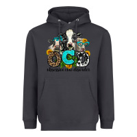 Smoke ocd obsessive cow disorder Heavyweight Hoodie - AdoDesignShop