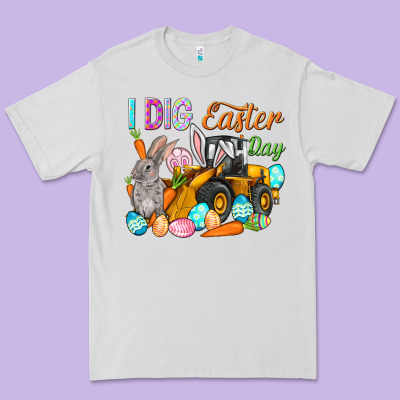I Dig Easter Day Premium Tee Designed By Nancycooperartshop