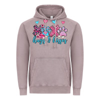 Vintage Zinc xoxo hugs and kisses paws olivia Vintage Hoodie - OliviaCreatesArt