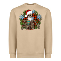 Mushroom Santa skeleton christmas Heavyweight Sweatshirt - Artiststas