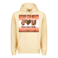 Pina Colada peace love yorkie Premium Hoodie - Jasminsmagicworld