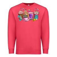 Cardinal nail art  coffee cups Premium Sweatshirt - AdoDesignShop