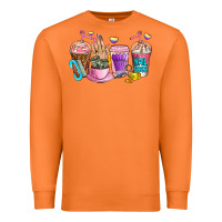 Carrot nail art  coffee cups Premium Sweatshirt - AdoDesignShop