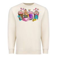 Sandshell nail art  coffee cups Premium Sweatshirt - AdoDesignShop