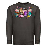 Smoke nail art  coffee cups Premium Sweatshirt - AdoDesignShop