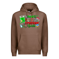 Chestnut 100 Nursing Student Tears Premium Hoodie - CowhideDigitalArt