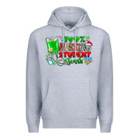 Heather Grey 100 Nursing Student Tears Premium Hoodie - CowhideDigitalArt