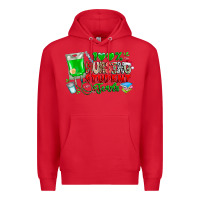 Red 100 Nursing Student Tears Premium Hoodie - CowhideDigitalArt