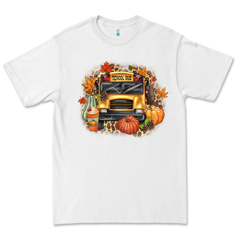 Fall School Bus Premium Tee by texasbilliewilder | Teevron