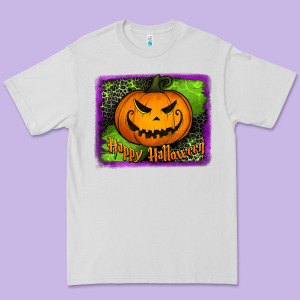 Happy Halloween Jack O' Lantern Pumpkin Premium Tee Designed By Jasminsmagicworld