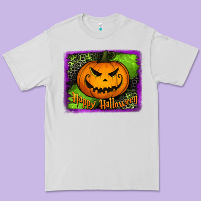 Happy Halloween Jack O' Lantern Pumpkin Premium Tee Designed By Jasminsmagicworld