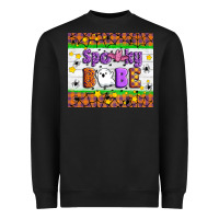 Black Spooky Babe Heavyweight Sweatshirt - Artiststas