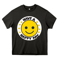 Asphalt Have A Happy Day Heavy Core Tee - Bettercallsaul