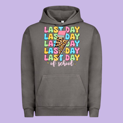 Last Day Of School Urban Hoodie Designed By Jahusdesignshop