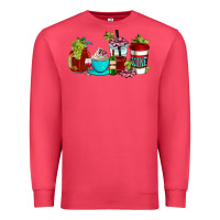 Cardinal wine coffee cups Premium Sweatshirt - AdoDesignShop