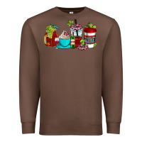 Chestnut wine coffee cups Premium Sweatshirt - AdoDesignShop