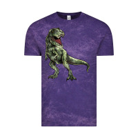Cloud Purple T-rex Vintage Tee - HowdyJamesFarm