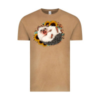 Vintage Camel happy hedgehog sunflower leopard Vintage Tee - Jasminsmagicworld