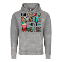 Cloud Rock half teacher half coffee Vintage Hoodie - OliviaCreatesArt
