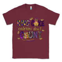 Burgundy King cake calories don't count Classic Tee - HowdyJamesFarm
