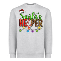 Santa's Helper Christmas Heavyweight Sweatshirt | Teevron
