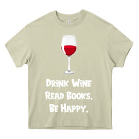 Mossy drink wine, read books, be happy Heavy Core Tee - Bettercallsaul