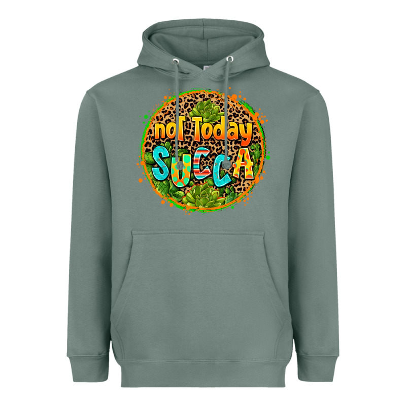 Not Today Succa Heavyweight Hoodie by AdoDesignShop | Teevron