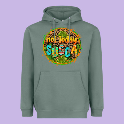 Not Today Succa Heavyweight Hoodie Designed By Adodesignshop