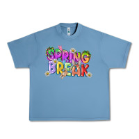 Pebble Blue Spring break Easter Day Urban Heavy Tee - CowGirlArtShop