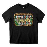 Black Tx Texas Heavy Core Tee - JahusDesignShop