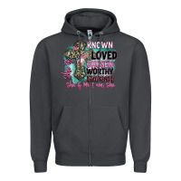 Smoke she is loved Zipper Hoodie - BarkalooDesign