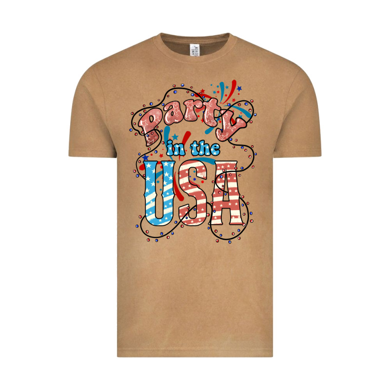 Party In The Usa 4th Of July Vintage Tee by HowdyJamesFarm | Teevron
