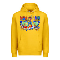 Lemon American babe Premium Hoodie - CowhideDigitalArt