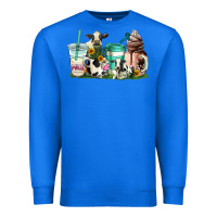 True Royal cow coffee cups Premium Sweatshirt - AdoDesignShop