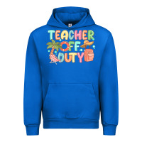 Cobalt teacher off duty summer Urban Hoodie - JahusDesignShop