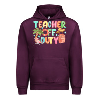 Mauve Wine teacher off duty summer Urban Hoodie - JahusDesignShop