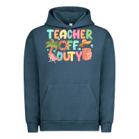 Pigment Midnight Navy teacher off duty summer Urban Hoodie - JahusDesignShop