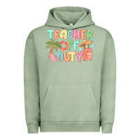 Pigment Oil Green teacher off duty summer Urban Hoodie - JahusDesignShop