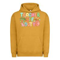 Pigment Peanut Butter teacher off duty summer Urban Hoodie - JahusDesignShop