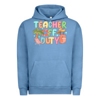 Pigment Pebble Blue teacher off duty summer Urban Hoodie - JahusDesignShop
