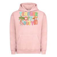 Pigment Salmon teacher off duty summer Urban Hoodie - JahusDesignShop